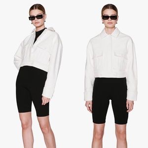 NEW Anine Bing Adriana Jacket in Ivory
